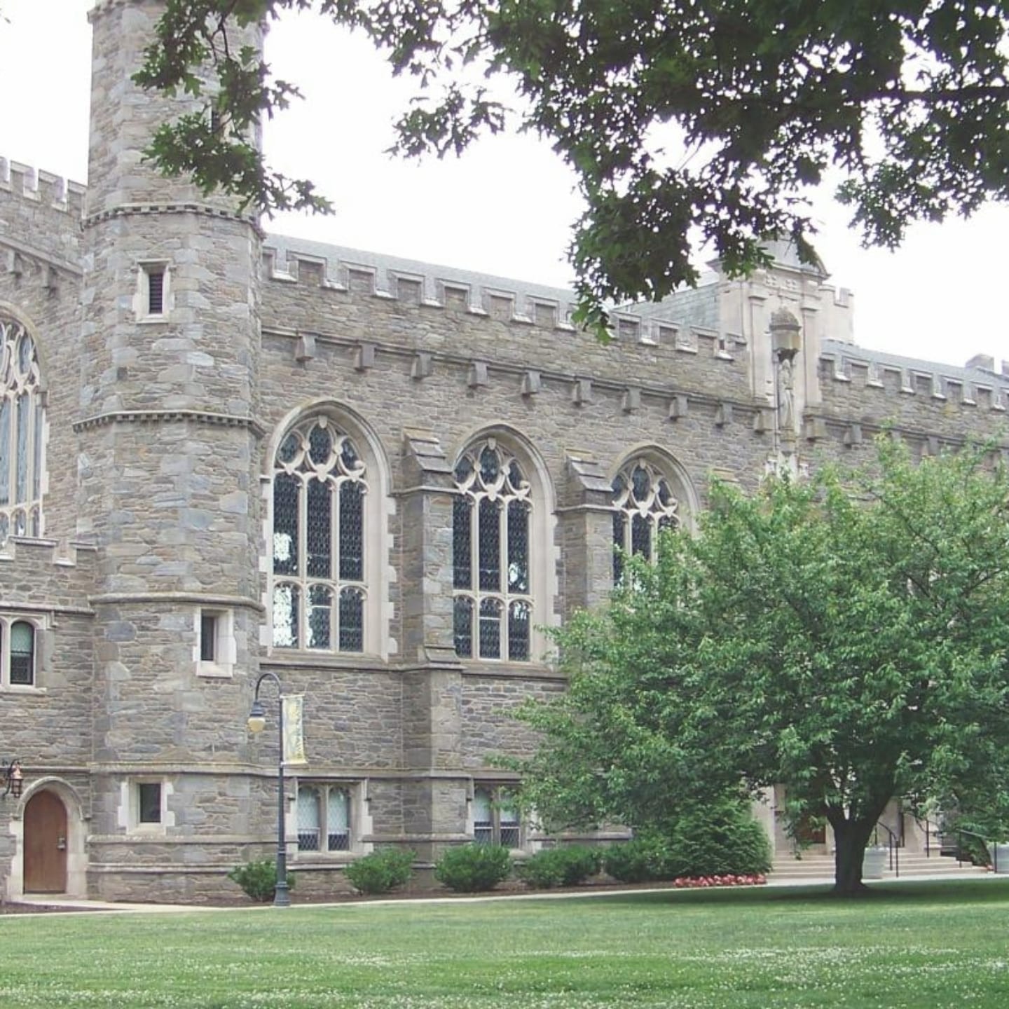 Stone building on the campus of Bryn Mawr College
