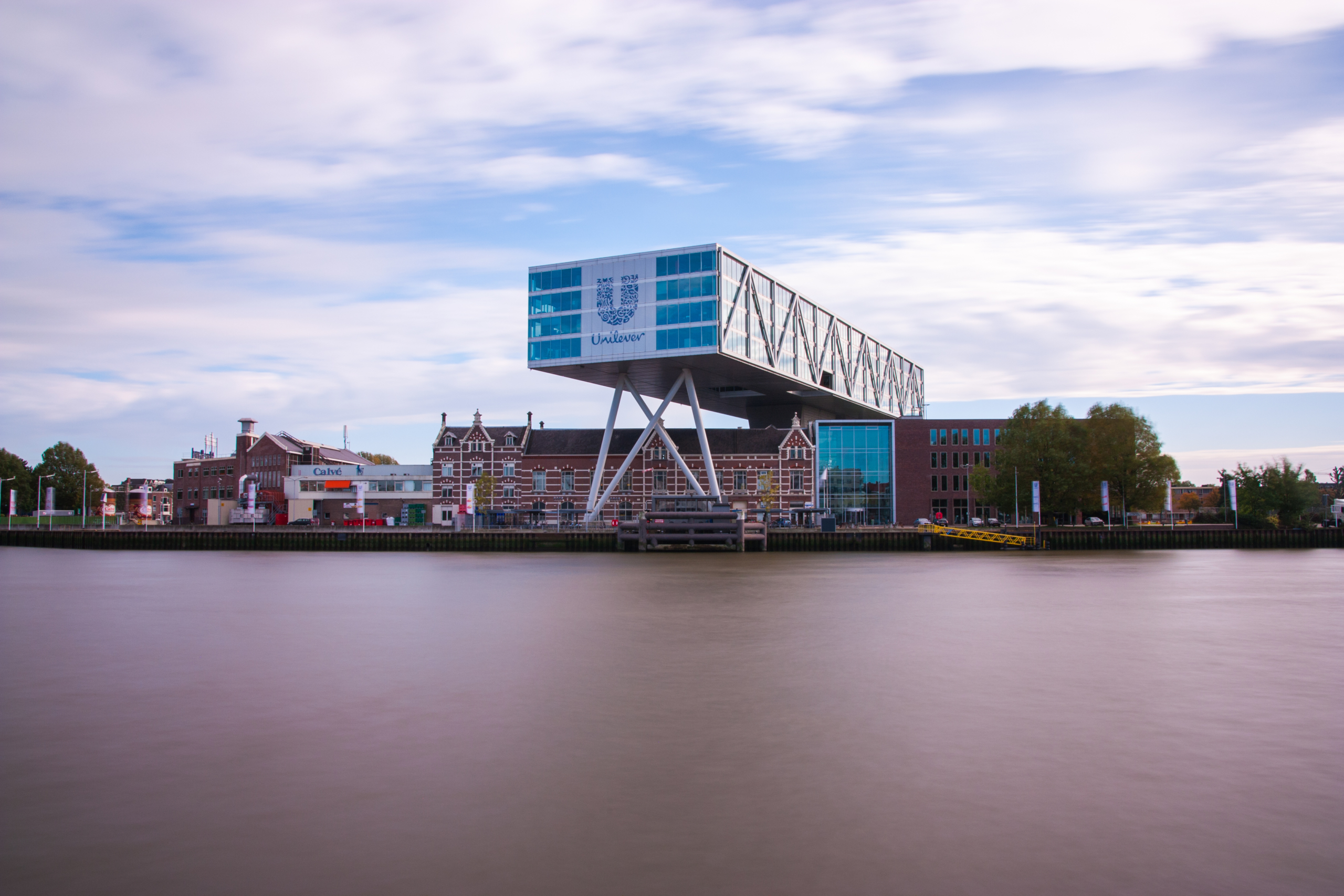 Unilever office building in Rotterdam, Netherlands