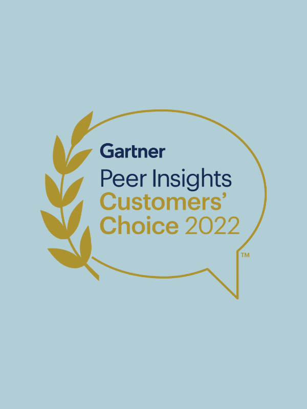 Gatner Peer Insights Customer Choice Award 2022 - Color