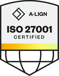 A-LIGN ISO 27001 Certified Logo